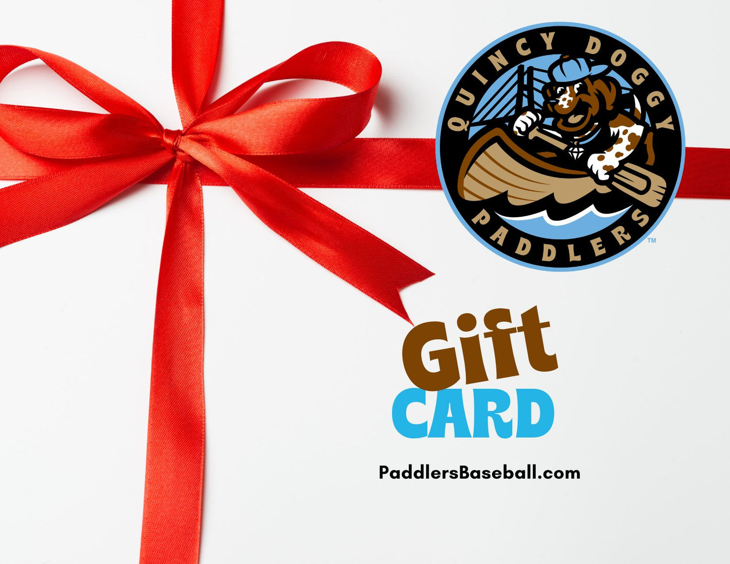 Paddlers Baseball Gift Card