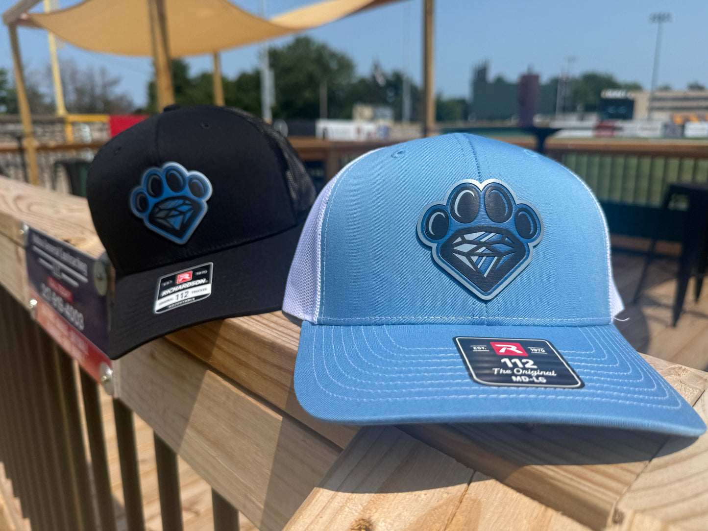 Chrome Gem Paw Snapbacks